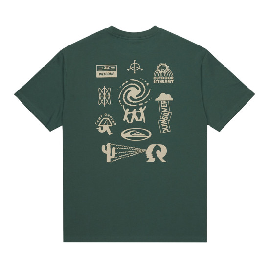 Quiksilver Ανδρική κοντομάνικη μπλούζα Pto Welcome All - Short Sleeve T-Shirt
